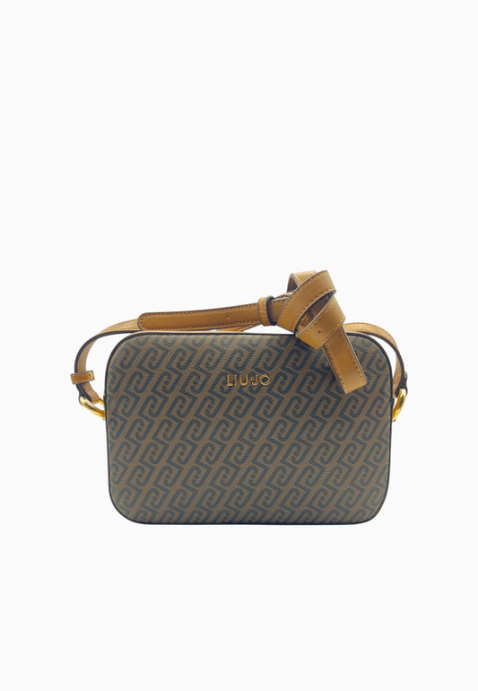 LIU-JO BORSA SUEDE MORO