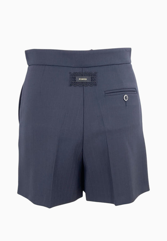 PINKO SOLANUM SHORTS BLU