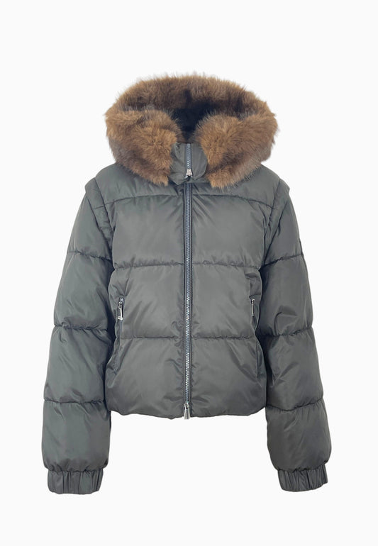 PINKO GODETIA IMBOTTITO MARRONE