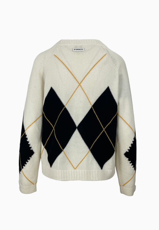 PINKO BERNA PULL PANNA NERO