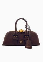 PINKO BOWLING BAG HORIZONTAL CASTANO