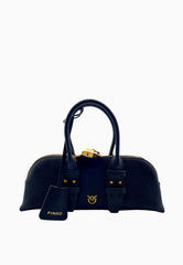 PINKO BOWLING BAG HORIZONTAL MORO
