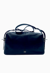PINKO 24 CLASSICNEW BIKER BORSA NERO ARGENTO