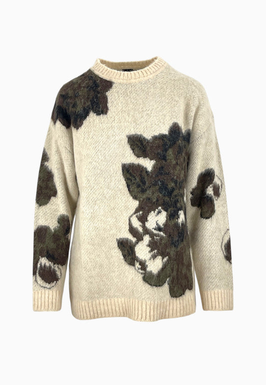 PINKO RUGGITO PULL MULTI VERDE