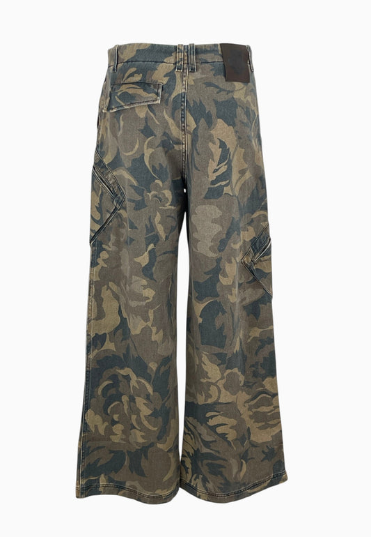PINKO HAIKU PANTALONE MULTI VERDE