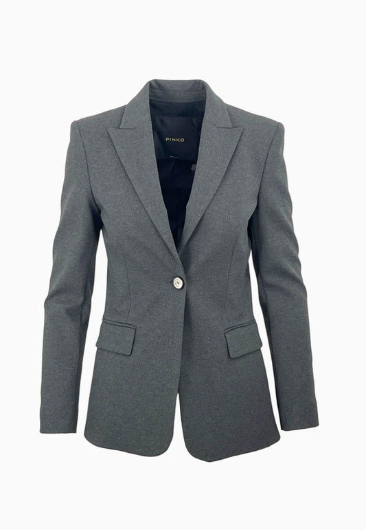 PINKO NEW SIGNUM GIACCA GRIGIO