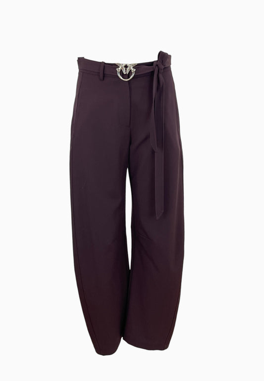 PINKO NEW LEXY PANTALONE BORDEAUX
