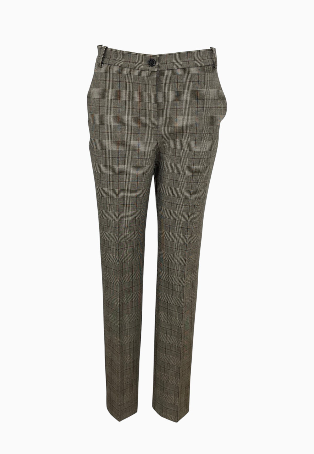 PINKO PLEIONE PANTALONE BEIGE BORDEAUX