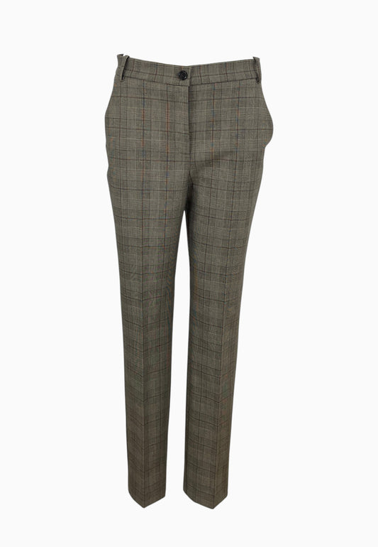 PINKO PLEIONE PANTALONE BEIGE BORDEAUX