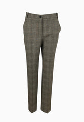 PINKO PLEIONE PANTALONE BEIGE BORDEAUX
