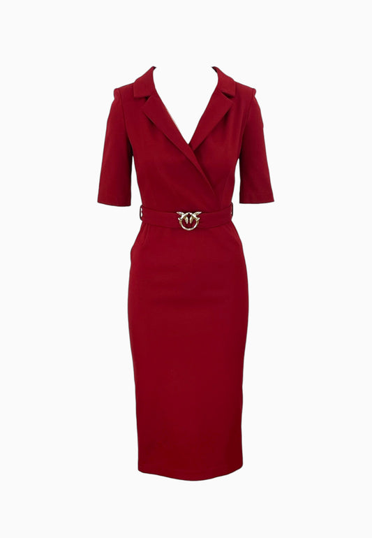 PINKO ARNEBIA ABITO RED