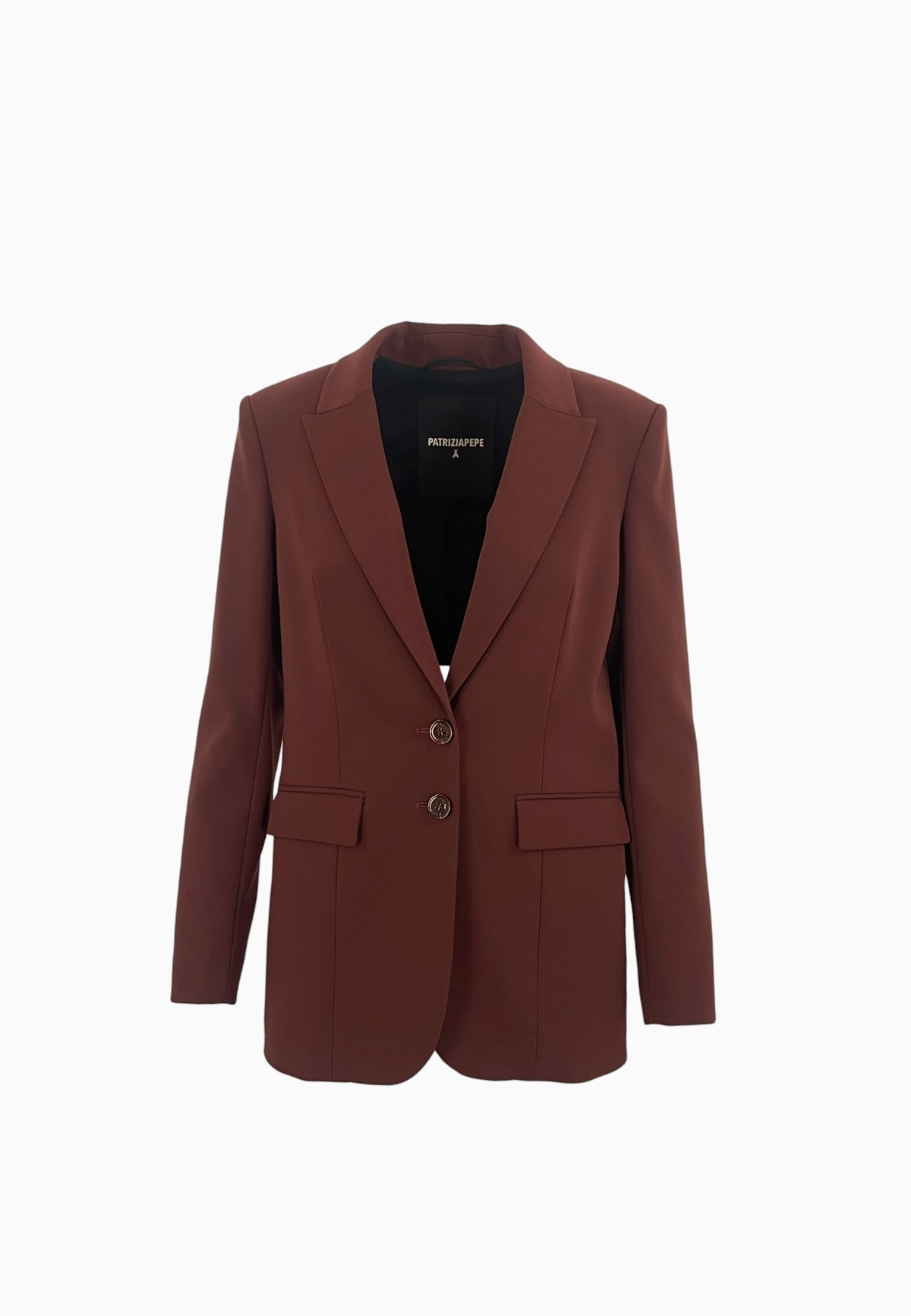 PATRIZIA PEPE GIACCA BROWN