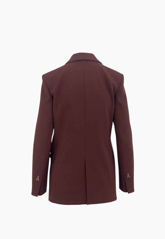 PATRIZIA PEPE GIACCA BROWN