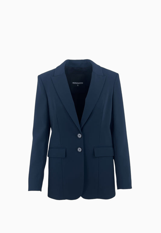 PATRIZIA PEPE GIACCA BLUE