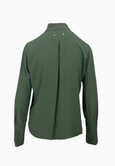 PATRIZIA PEPE CAMICIA GREEN