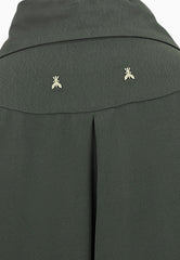 PATRIZIA PEPE CAMICIA GREEN