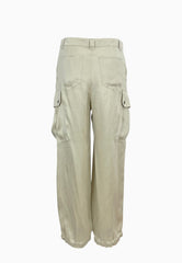 PINKO EVITA EGG PANTALONE BEIGE