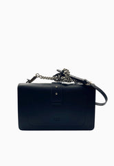 PINKO LOVE ONE CLASSIC ST NERO ARGENTO