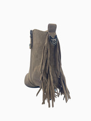 PINKO TRONCHETTO FRANGIA TABACCO