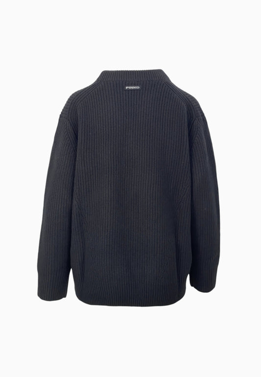 PINKO GRACIDIO MAGLIA NERO