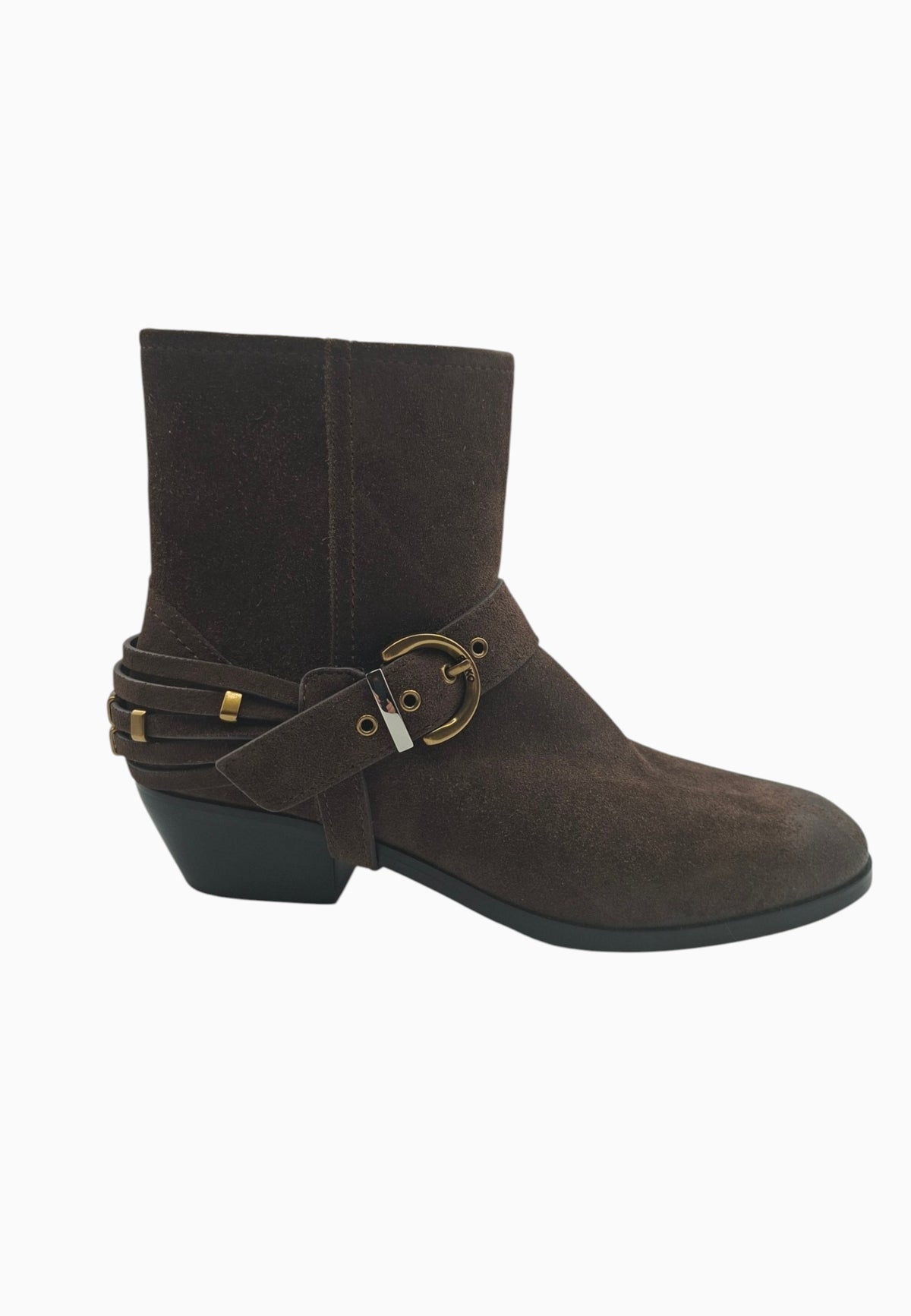 PINKO TRONCHETTO SUEDE MORO