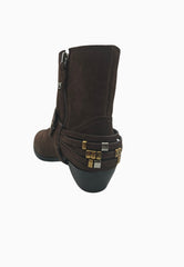 PINKO TRONCHETTO SUEDE MORO