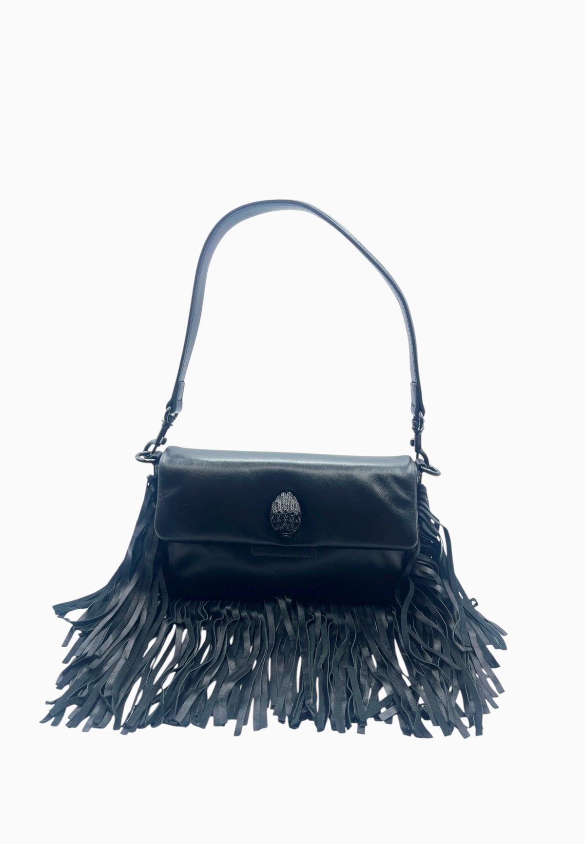 KURT GEIGER BORSA FRANGE NERO