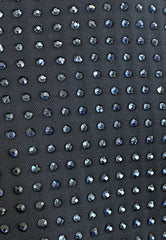PINKO ARBAIA TOP STRASS BLU