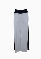 PATRIZIA PEPE PANTALONE BICOLORE BIANCO NERO