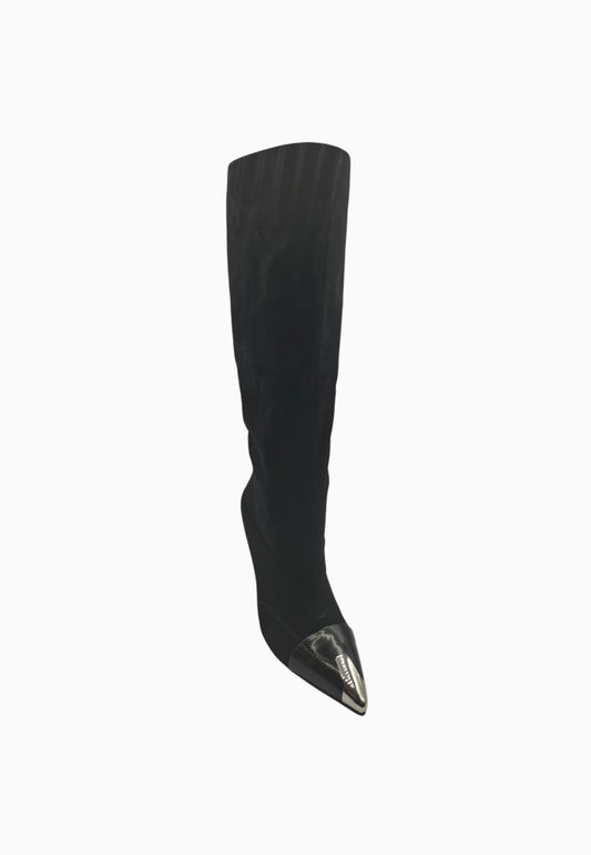 LIU-JO STIVALE MICROFIBER NERO