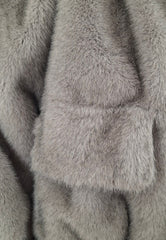 LIU-JO GIUBBOTTO ECOPELLICCIA SILVER