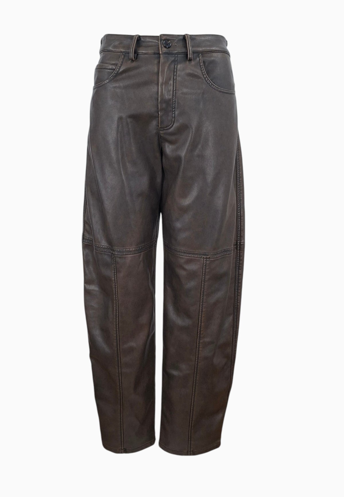 PINKO PAPAVERO PANTALONE BROWN