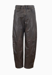 PINKO PAPAVERO PANTALONE BROWN