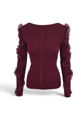 LIU-JO MAGLIA RED WINE