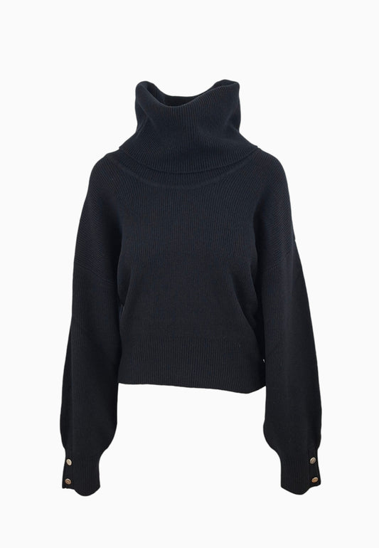 LIU-JO MAGLIA DOLCEVITA NERO