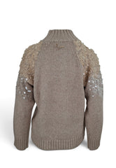 LIU-JO MAGLIA FULL PAILLETTES GOLD