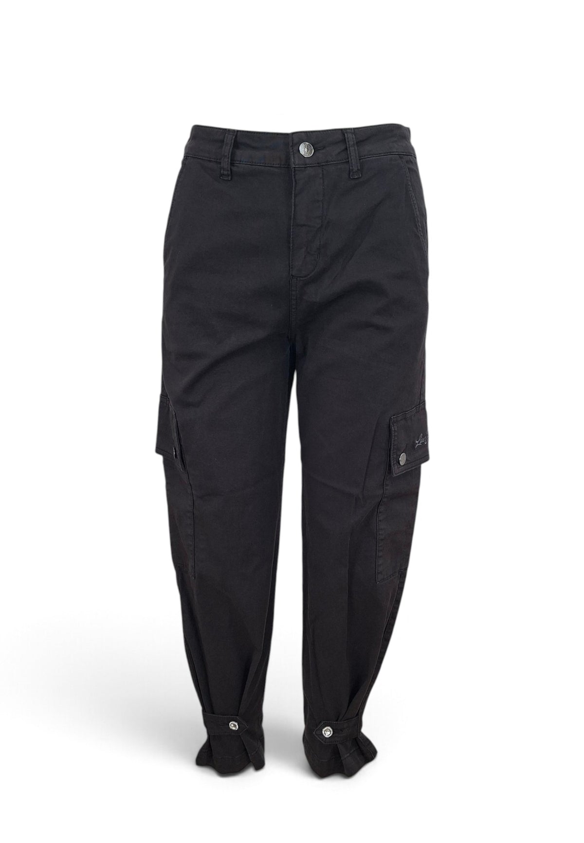 LIU-JO PANTALONE CARGO MOLE ANTRACITE