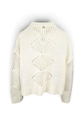 LIU-JO MAGLIA CORTA CON RICAMO BIANCO