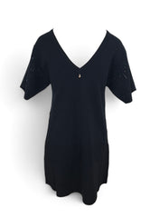 LIU-JO ABITO MAGLIA NERO SPARK