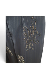 LIU-JO PANTALONE RICAMATO GREY
