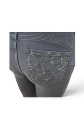 LIU-JO PANTALONE JEANS DENIM BLACK