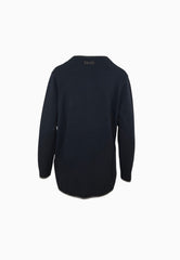 LIU-JO MAGLIA  APERTA NERO