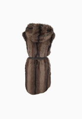 PINKO GALEARIS GILET BEIGE
