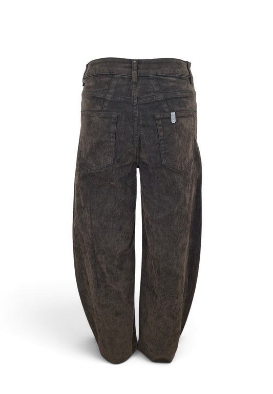 LIU-JO PANTALONE BALLOON DENIM BLUE