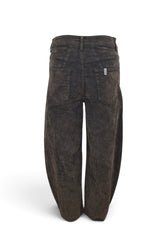 LIU-JO PANTALONE BALLOON DENIM BLUE
