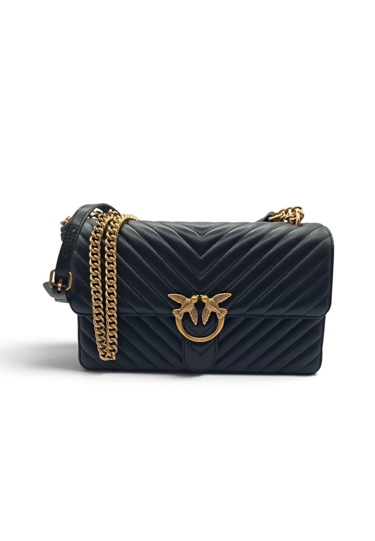 PINKO LOVE ONE CLASSIC SMALL NERO