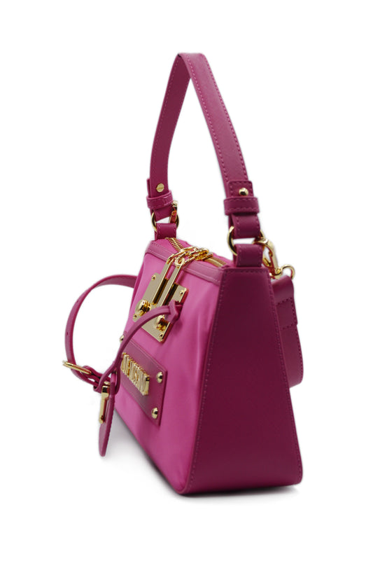 BORSA NYLON+PU FUXIA