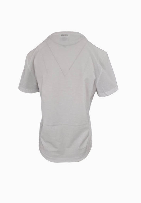 LIU-JO T-SHIRT BIANCO
