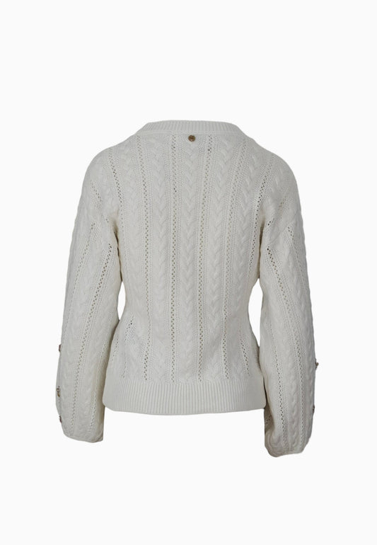 LIU-JO MAGLIA BIANCO