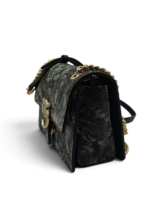PINKO LOVE ONE MN LGHT DC SMLL CAMOUFLAGE